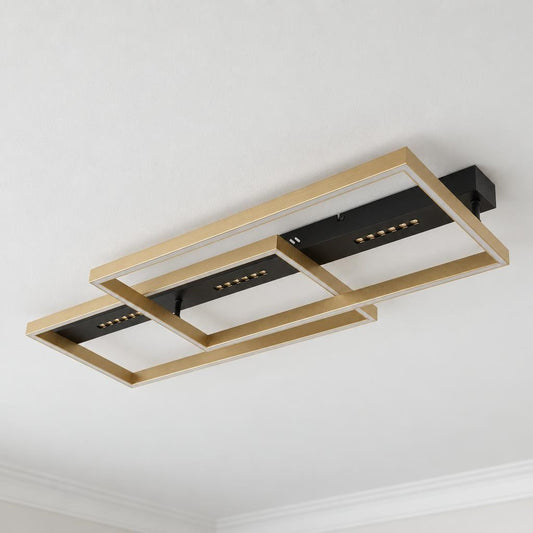 Globo Luffy Black LED Ceiling Light 90 cm – lifestyle image