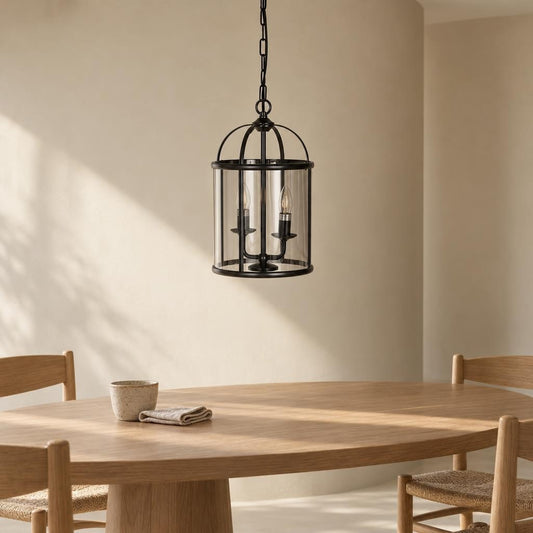 hanglamp-2-lichts-zwart-lantaarn-rookglas-steinhauer-pimpernel-ai-sfeer_image