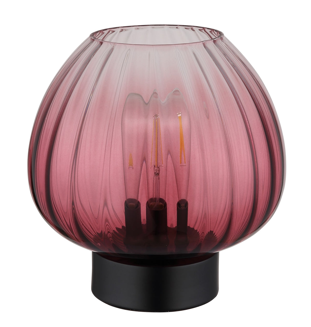 Lampada da tavolo nera sottile – immagine 1