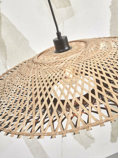 naturel-zwarte-schotelvorm-bamboe-hanglamp-l-good-mojo-kalimantan-variant-image6