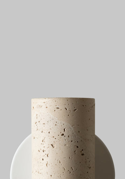 Piccola lampada da parete in travertino bianco It's About RoMi Tivoli – immagine 4