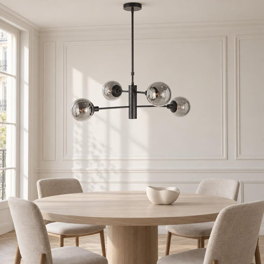 Steinhauer Constellation Black Pendant Light – lifestyle image