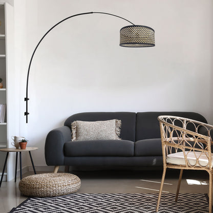 Стенен аплик с ратанов абажур Steinhauer Sparkled Light – изображение 2