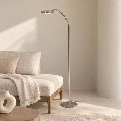 Állítható acél állólámpa LED-del – Mexlite Platu – hangulatkép