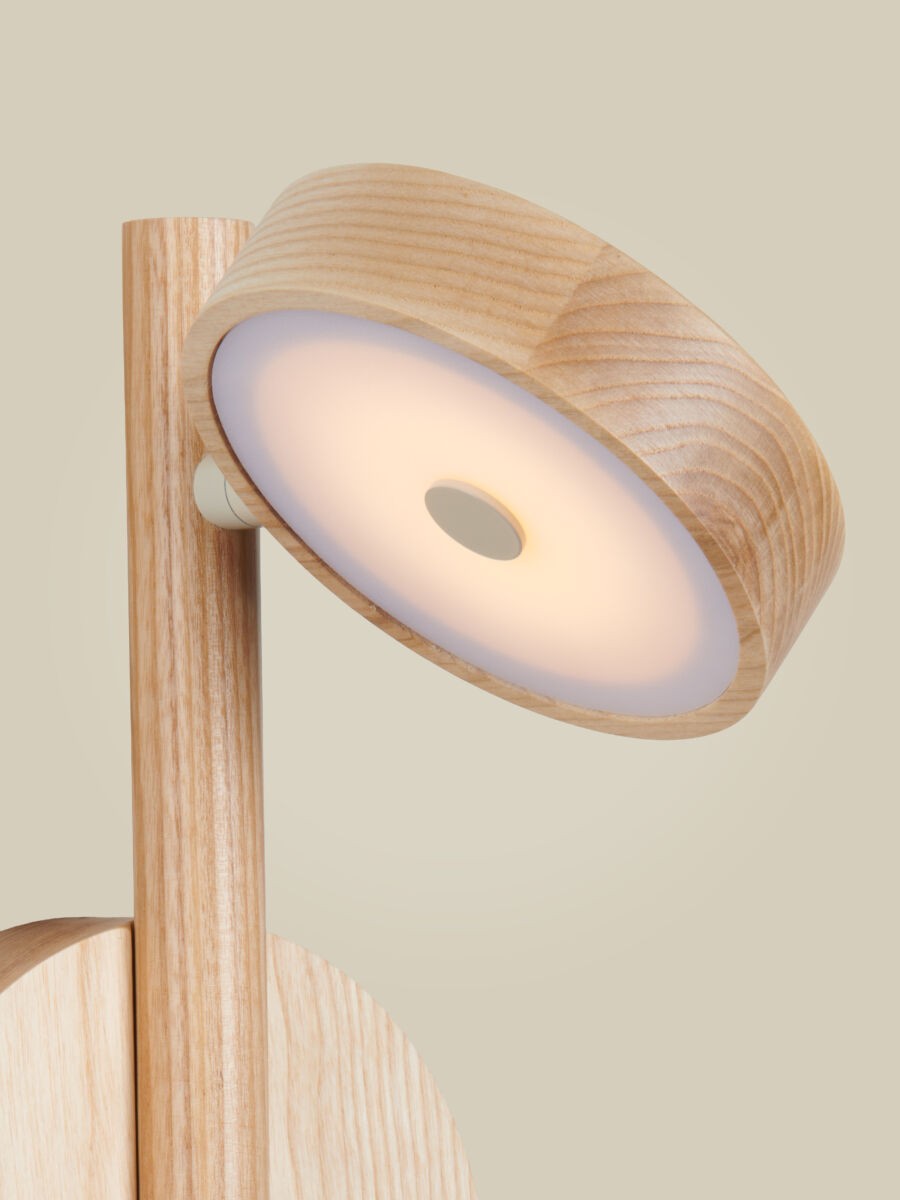 Lampada da parete in legno di frassino naturale senza tempo GOOD&MOJO Okinawa – immagine 4