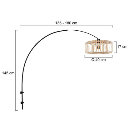 wand-booglamp-zwart-met-bamboe-kap-steinhauer-sparkled-light-variant-image7