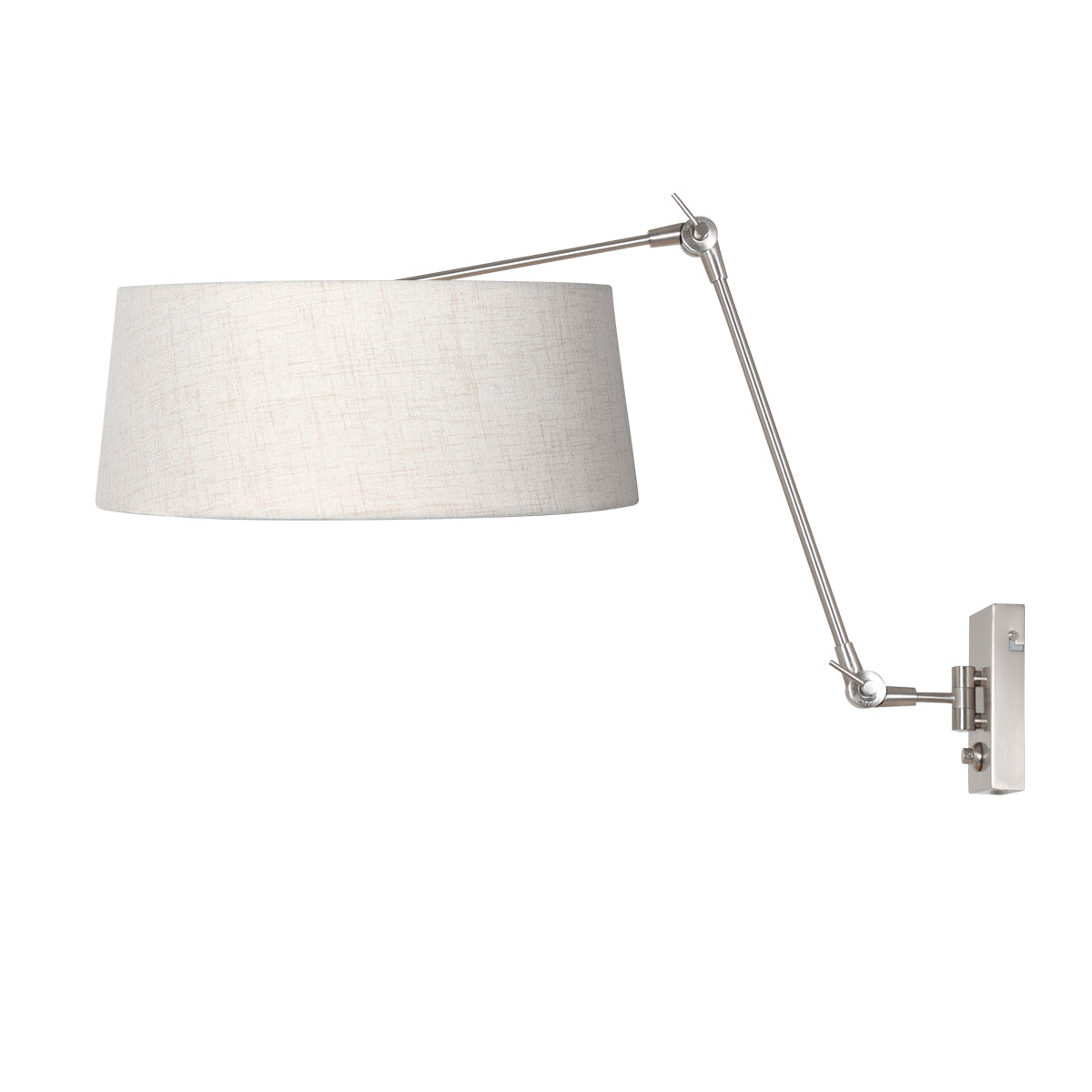 staalkleurige-wandlamp-met-cremekleurige-kap-steinhauer-prestige-chic-variant-image1