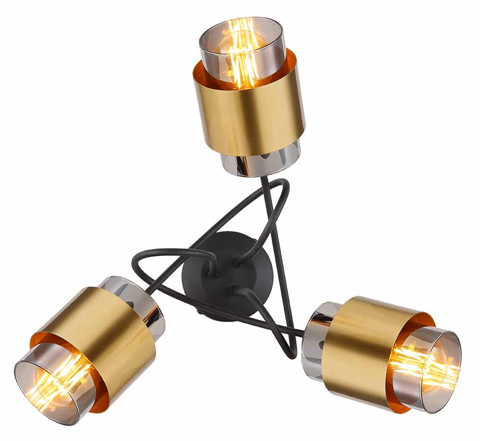 zwart-gouden-klassieke-metalen-spots-globo-milley-variant-image1