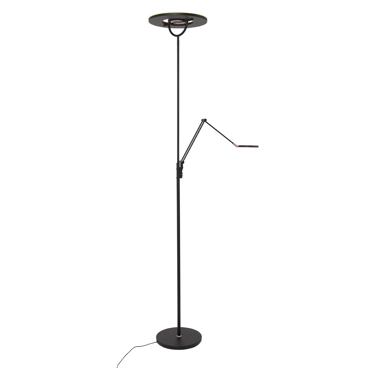 zwarte-vloerlamp-met-verstelbare-leeslamp-steinhauer-soleil-main-image