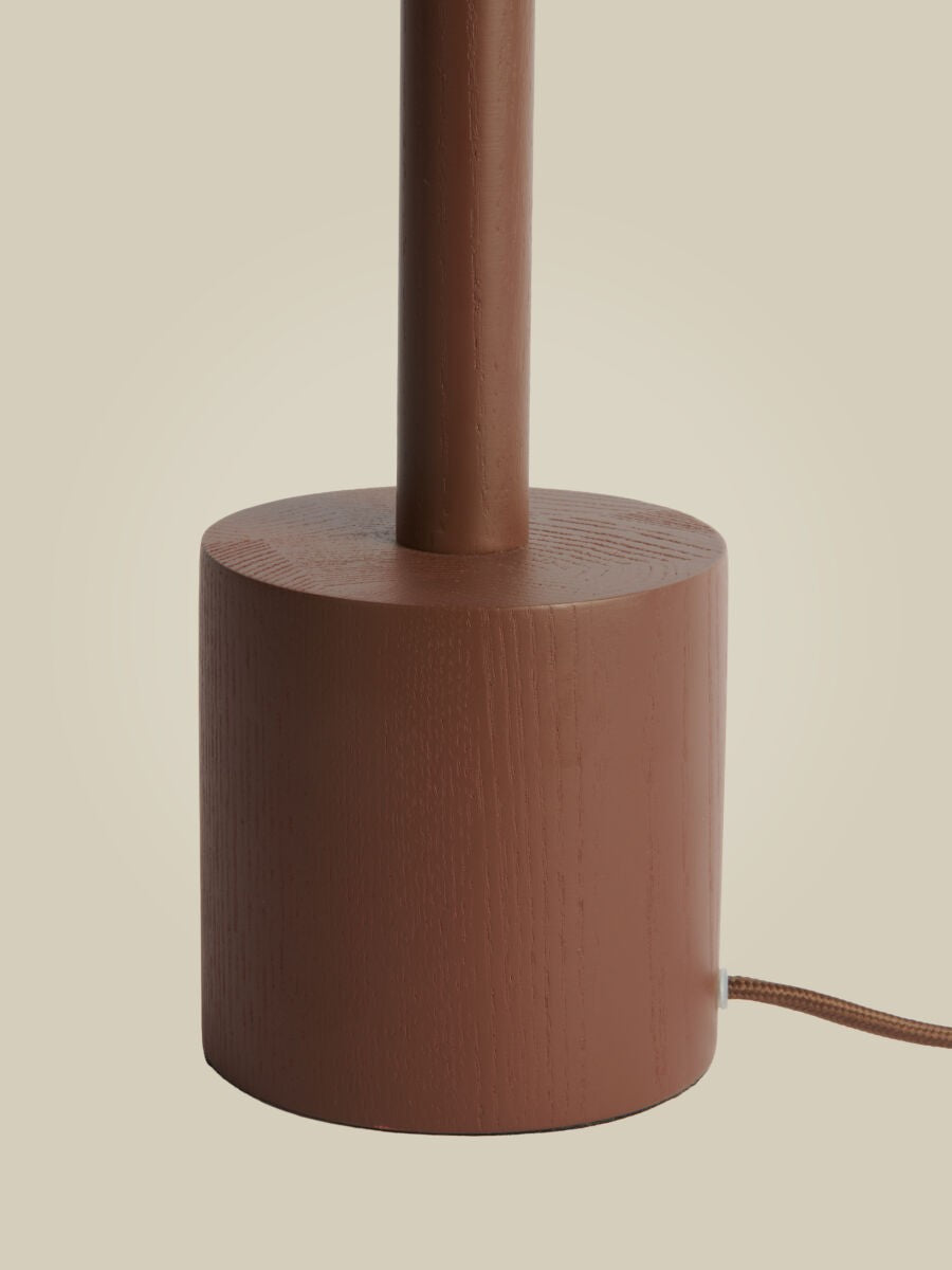 Lampada da tavolo in legno di frassino marrone raffinato GOOD&MOJO Okinawa – immagine 3