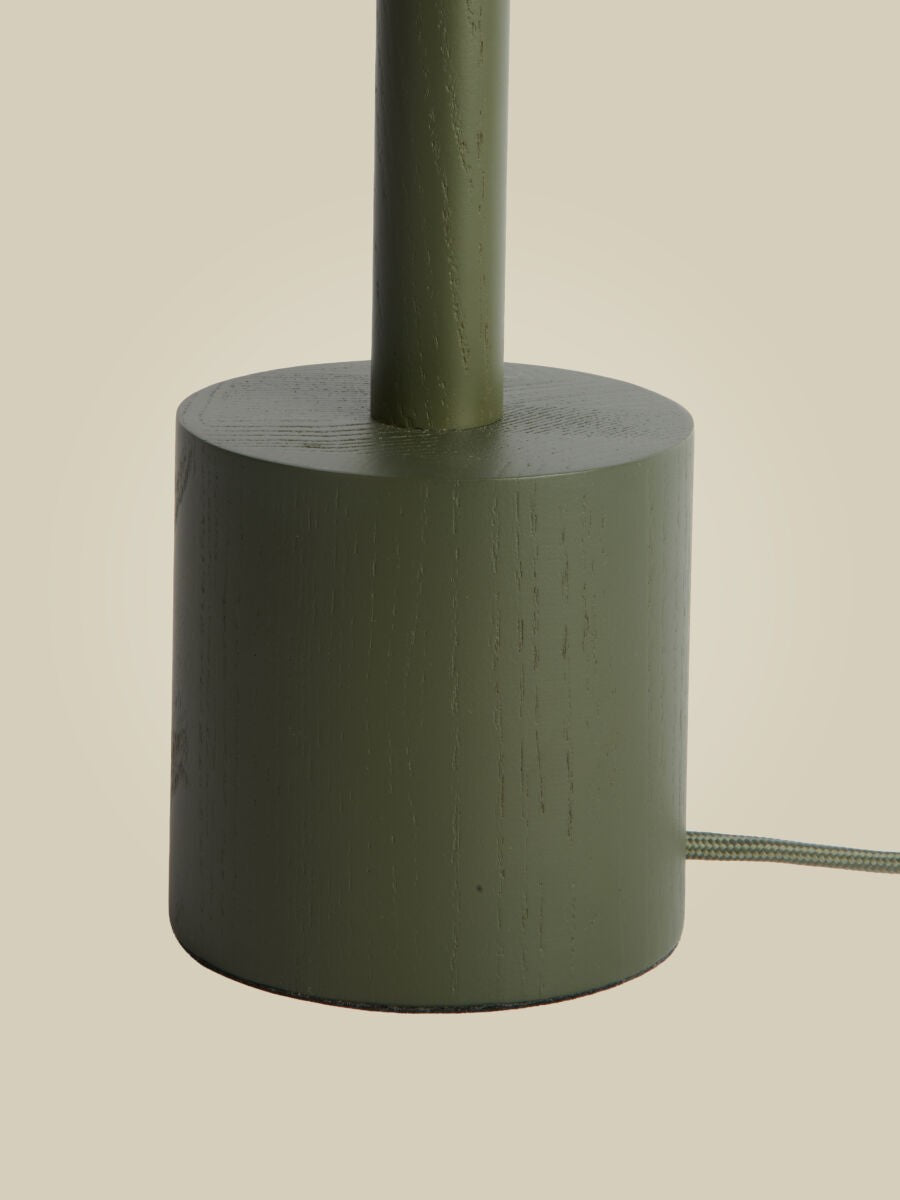 Timeless green ash wood table lamp GOOD&MOJO Okinawa – image 3