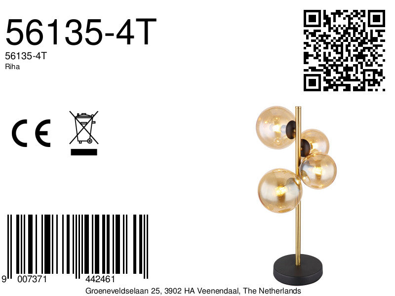 zwart-messing-verticale-tafellamp-4-amberglasbol-globo-riha-variant-image8a