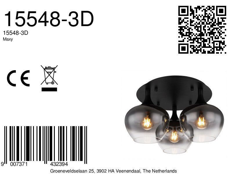 moderne-ronde-zwarte-plafondlamp-globo-maxy-variant-image8a