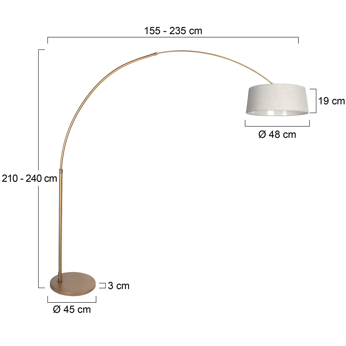 warm-bronzen-booglamp-met-cremekleurige-linnen-kap-steinhauer-sparkled-light-variant-image7