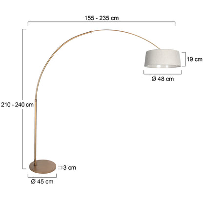 warm-bronzen-booglamp-met-cremekleurige-linnen-kap-steinhauer-sparkled-light-variant-image7