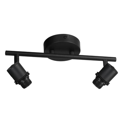 Mexlite Bambus 2-Light Black Bamboo Spotlight – image 1