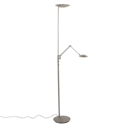 moderne-daphne-2-vloerlamp-van-staal-met-een-verstelbare-leesarm-main-image