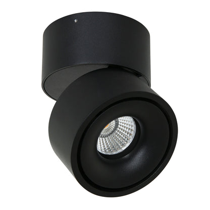 Mexlite Fez Black zwarte LED-opbouwspot – afbeelding 1