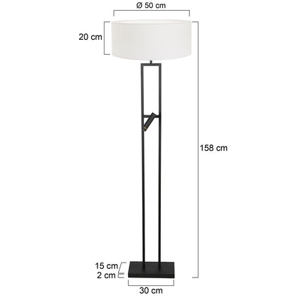 zwarte-vloerlamp-met-witte-linnen-kap-en-leeslamp-steinhauer-stang-variant-image7
