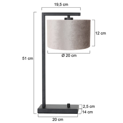 grijze-schemerlamp-met-zwart-armatuur-steinhauer-stang-variant-image7
