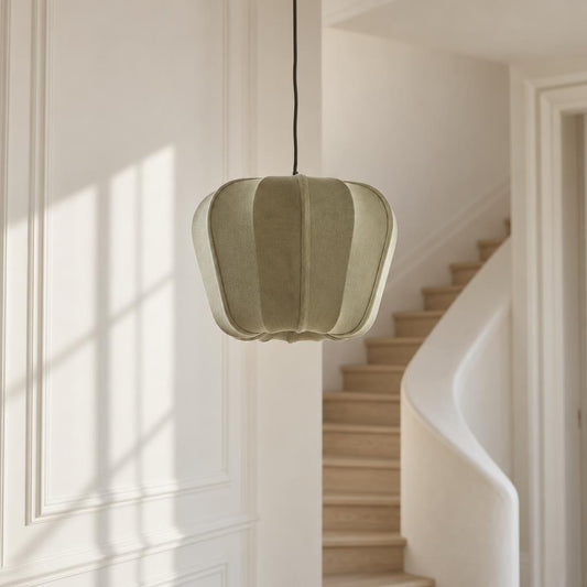 Light & Living Zubedo Olive Green Pendant Light – lifestyle image