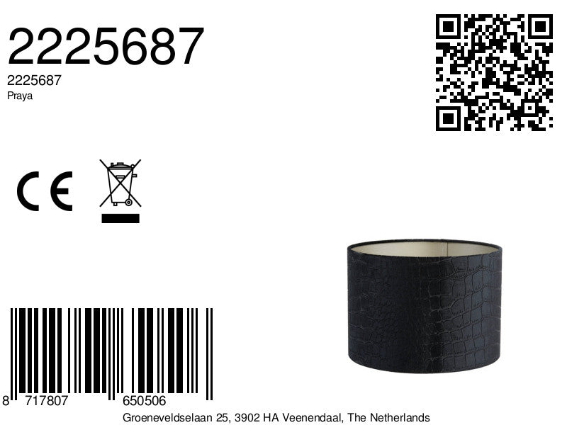 zwarte-lampenkap-krokodillenpatroon-light-living-praya-variant-image8a