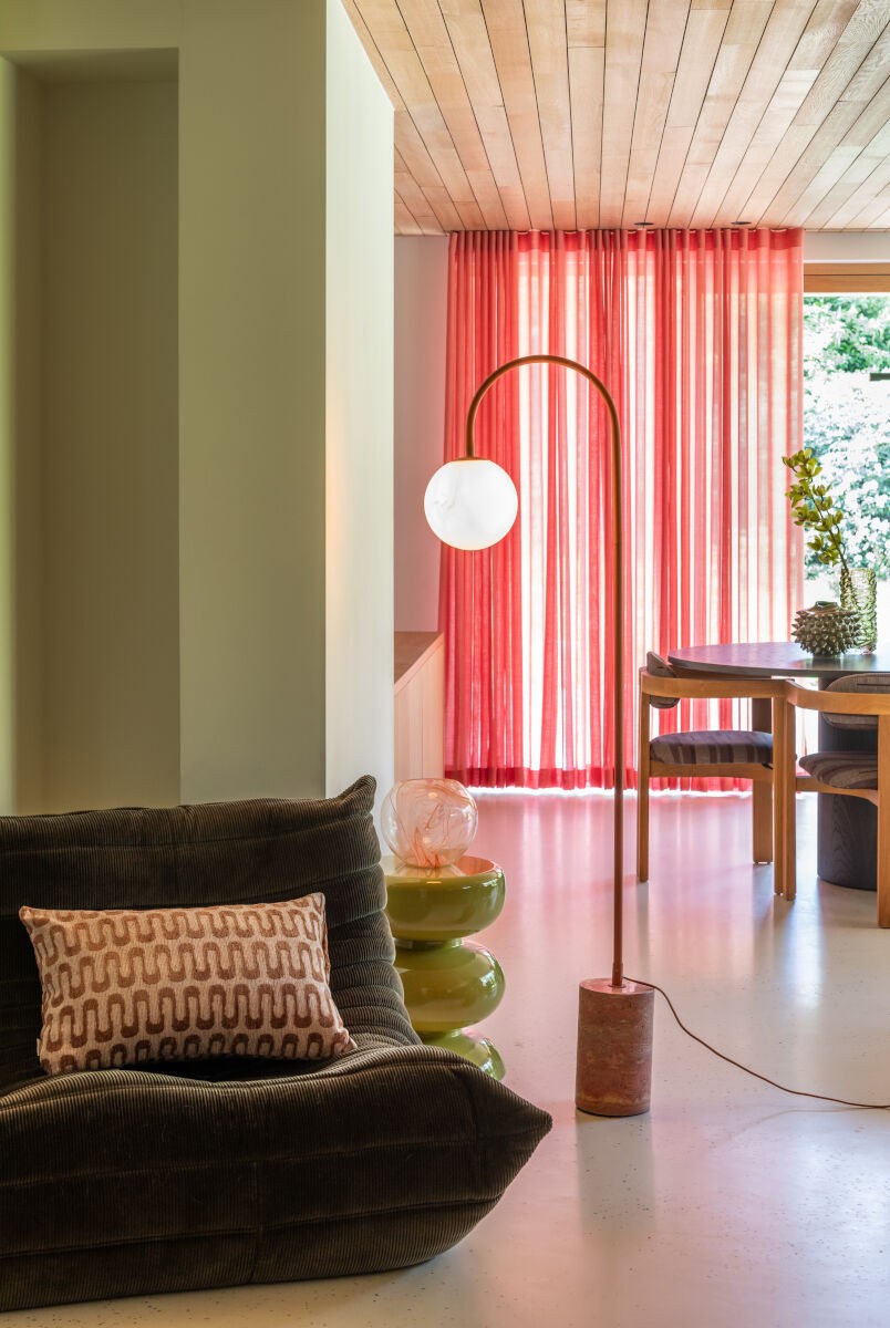 Prepracovaná hlinená travertínová podlahová lampa It's About RoMi Tivoli – obrázok 5