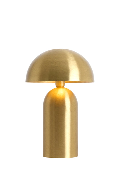 Lampada da tavolo in metallo dorato naturale di grandi dimensioni Light & Living Tolima – immagine 1