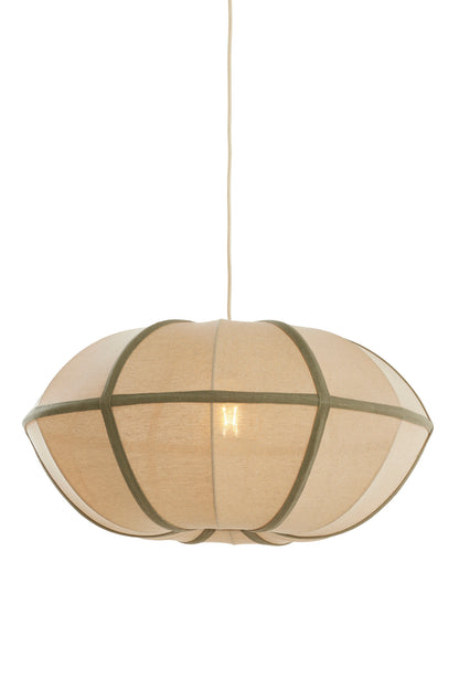 textiel-hanglamp-olijfgroen-sfeervol-light-living-mirelys-variant-image1