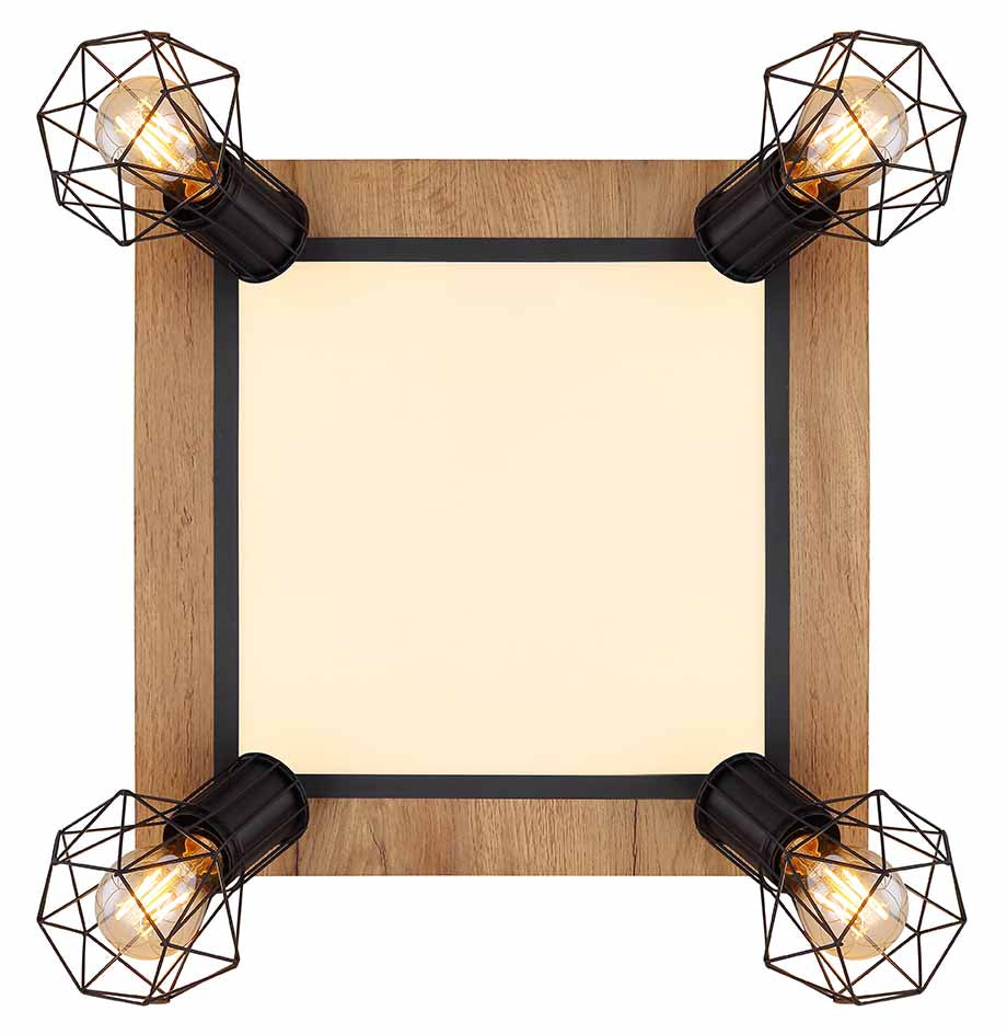 4-lichts-diamantkap-plafondlamp-zwart-globo-priska-variant-image2