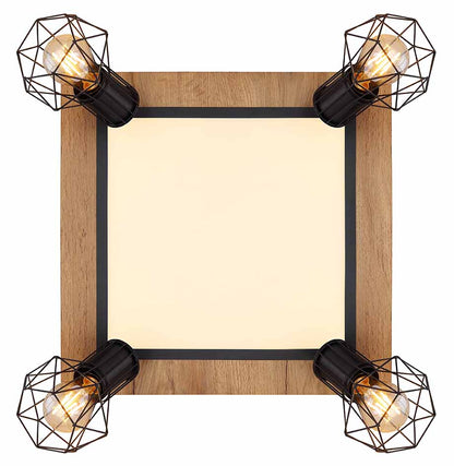 4-lichts-diamantkap-plafondlamp-zwart-globo-priska-variant-image2