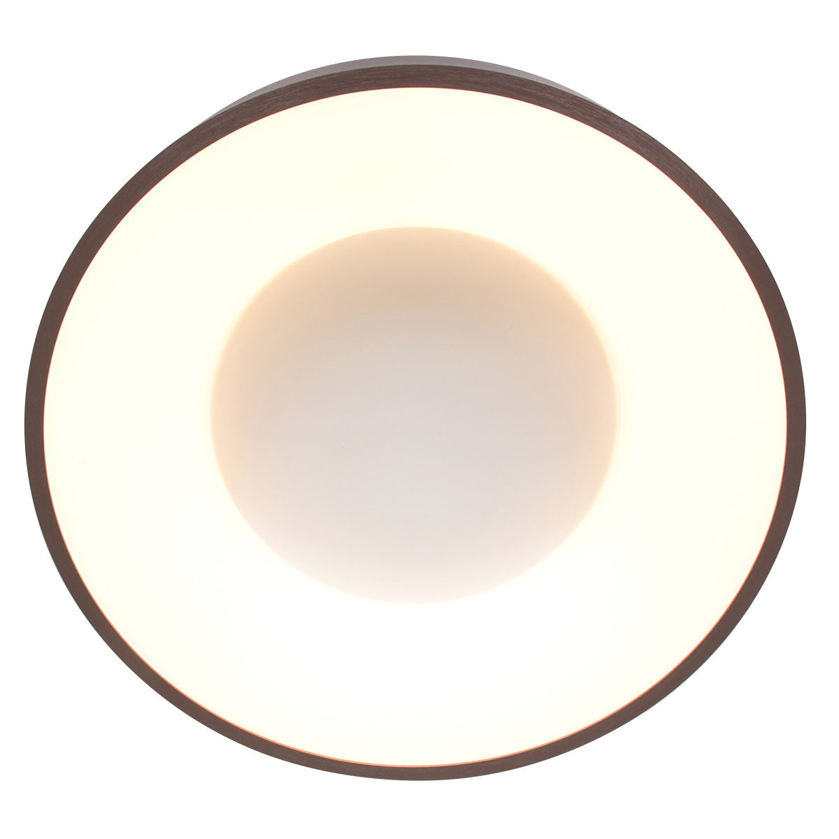Steinhauer Ringlede plafonnière brons 48 cm LED – afbeelding 12