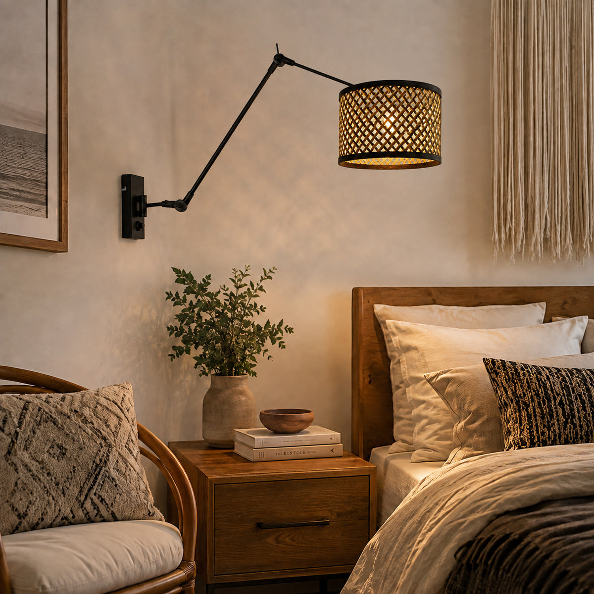 Candeeiro de parede preto Steinhauer Prestige Chic – imagem 2