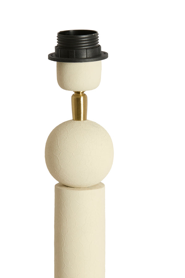Grande base de metal creme Light & Living Viviane – imagem 3