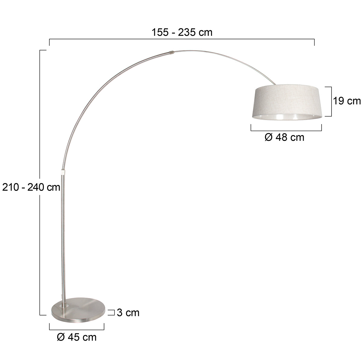cremekleurige-booglamp-met-moderne-zwarte-kap-steinhauer-sparkled-light-variant-image7
