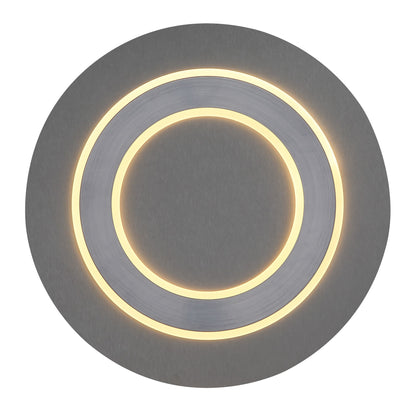 Pequena luminária de teto de LED metálica na cor antracite – imagem 2