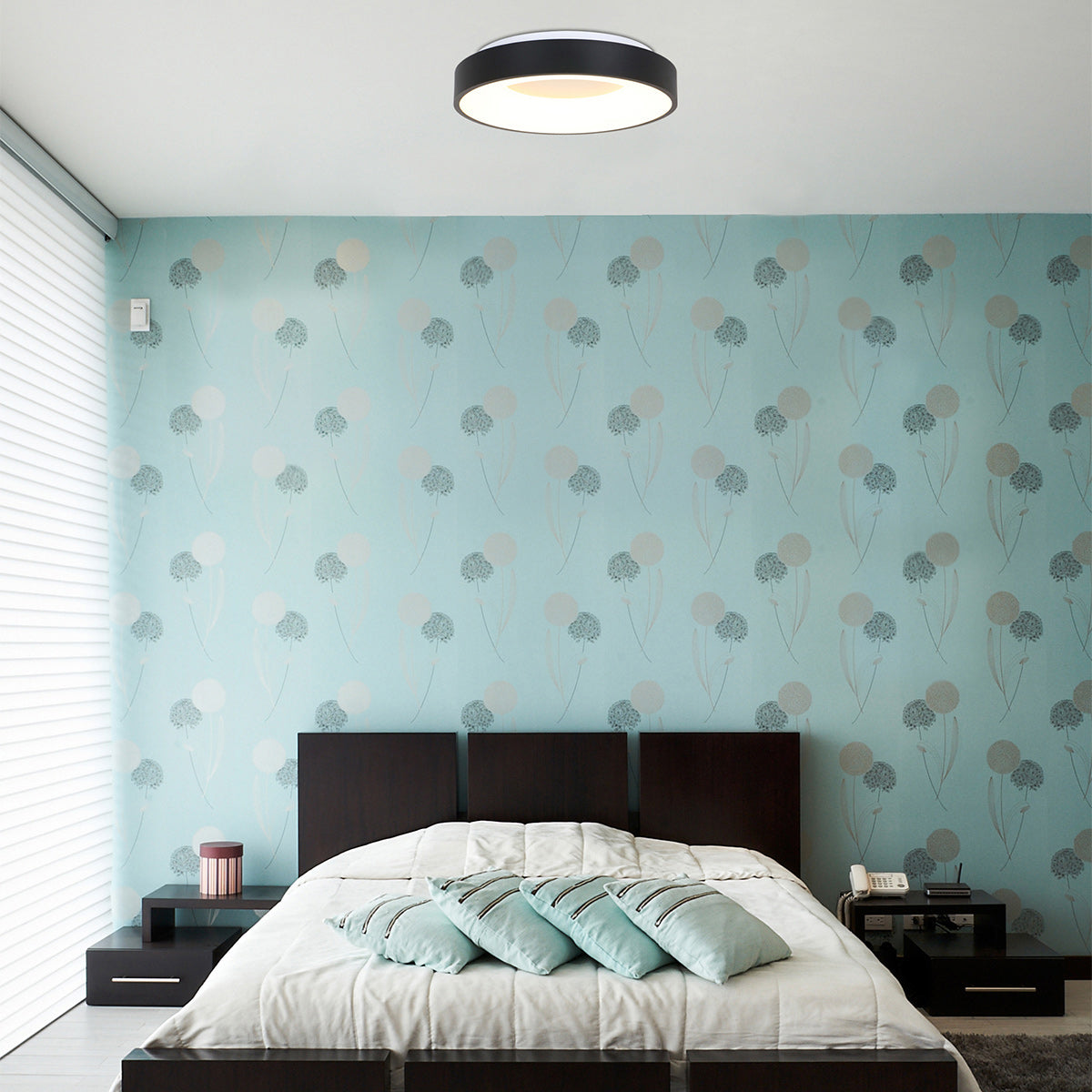 Steinhauer Ringlede musta LED-kattovalaisin – kuva 2