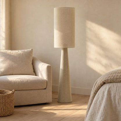 Groene Japandi vloerlamp Micky van Light & Living – sfeerbeeld