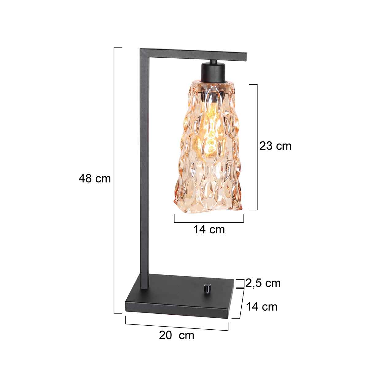 amber-glazen-tafellamp-chic-steinhauer-vidrio-variant-image7