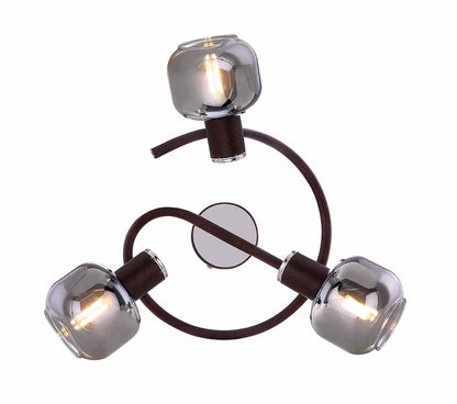 3-kap-spot-brons-metaal-rookglas-globo-pallo-variant-image2