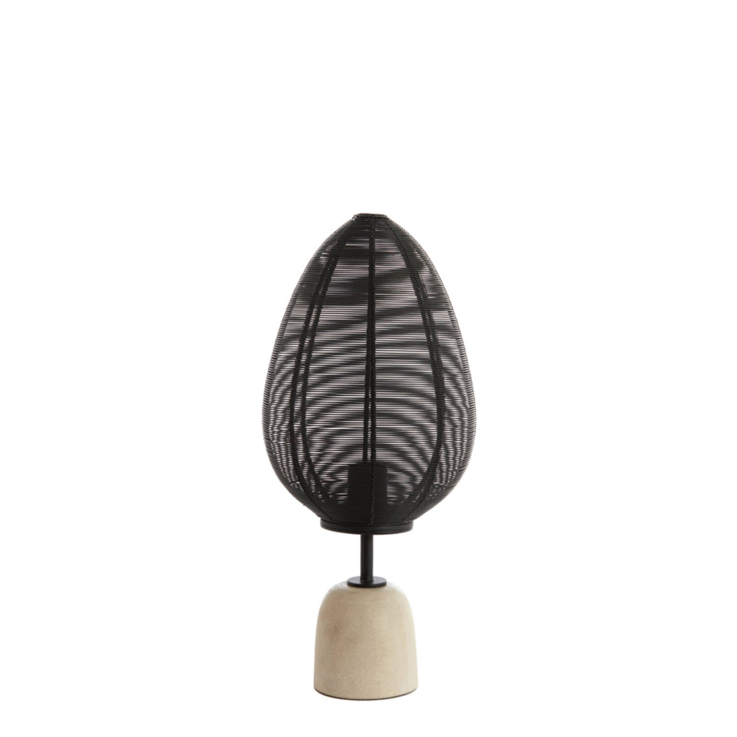 zwarte-tafellamp-light-living-joley-met-ovale-draadkap-main-image