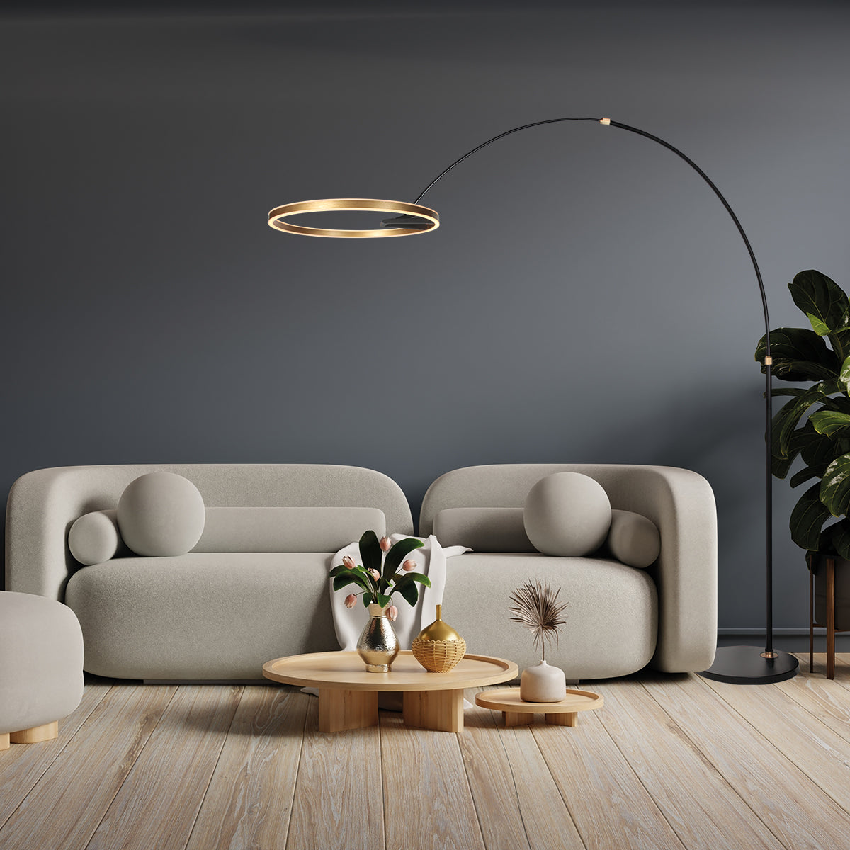 gouden-moderne-metalen-vloerlamp-steinhauer-ringlux-variant-image3