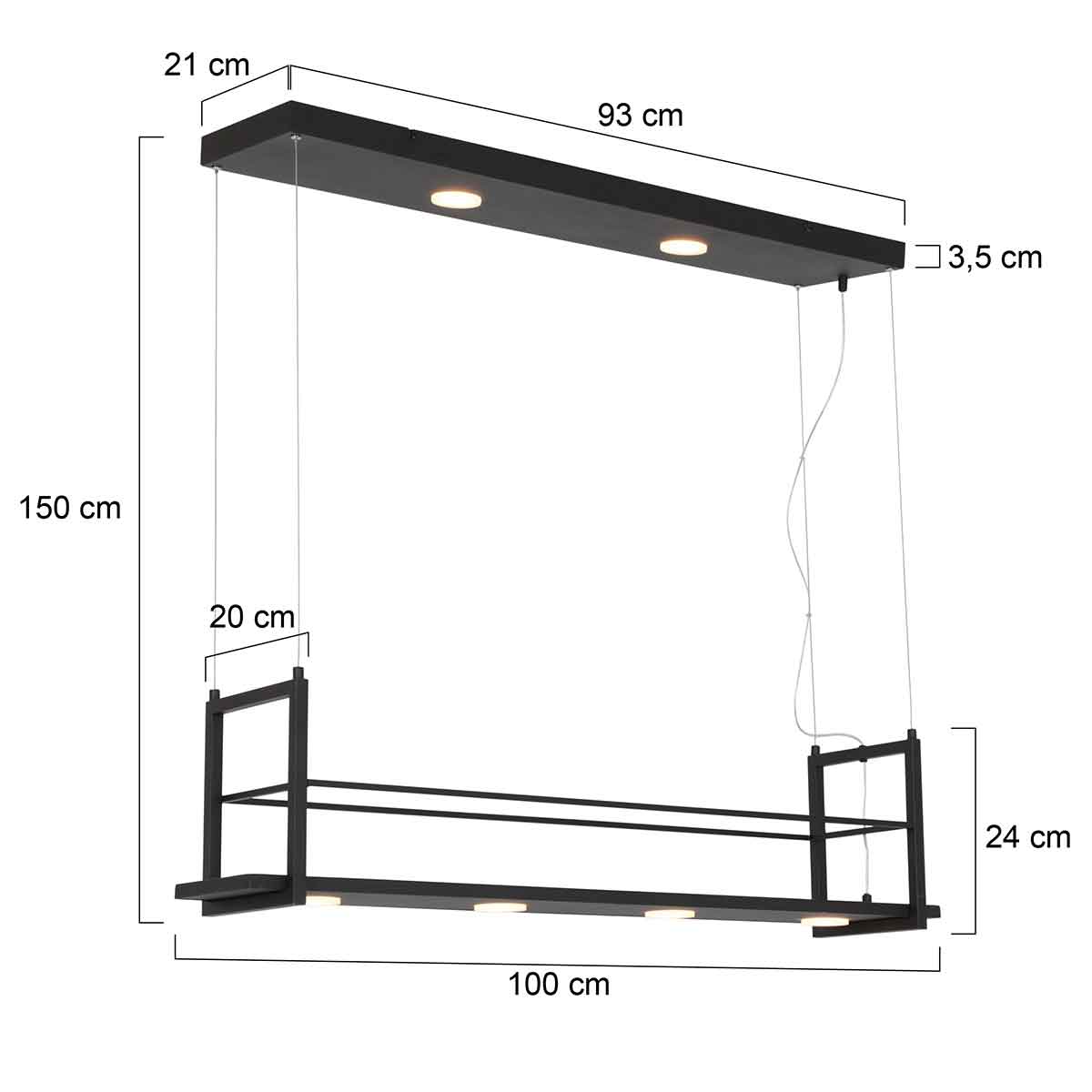 zeslichts-keuken-frame-hanglamp-led-steinhauer-tor-variant-image7