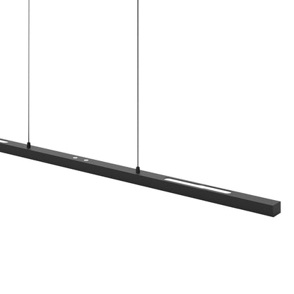 Must dimmerdatav LED-ripplamp Steinhauer Bande – 80 cm – pilt 4