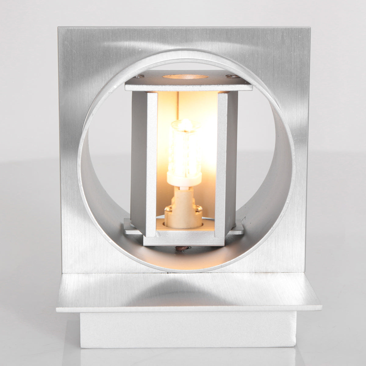 Lampa ścienna Steinhauer Muro G9, stalowa – zdjęcie 11