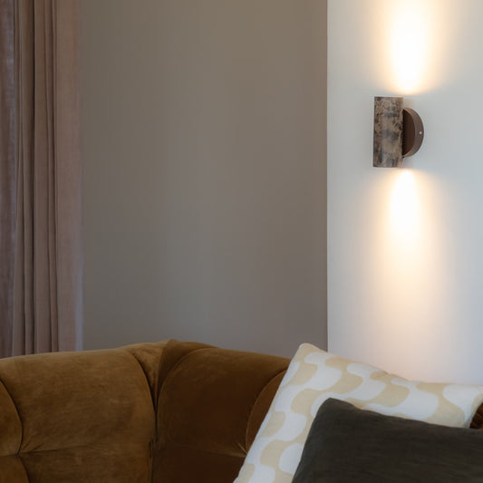 Piccola lampada da parete in marmo marrone It's About RoMi Tivoli – foto d'ambiente