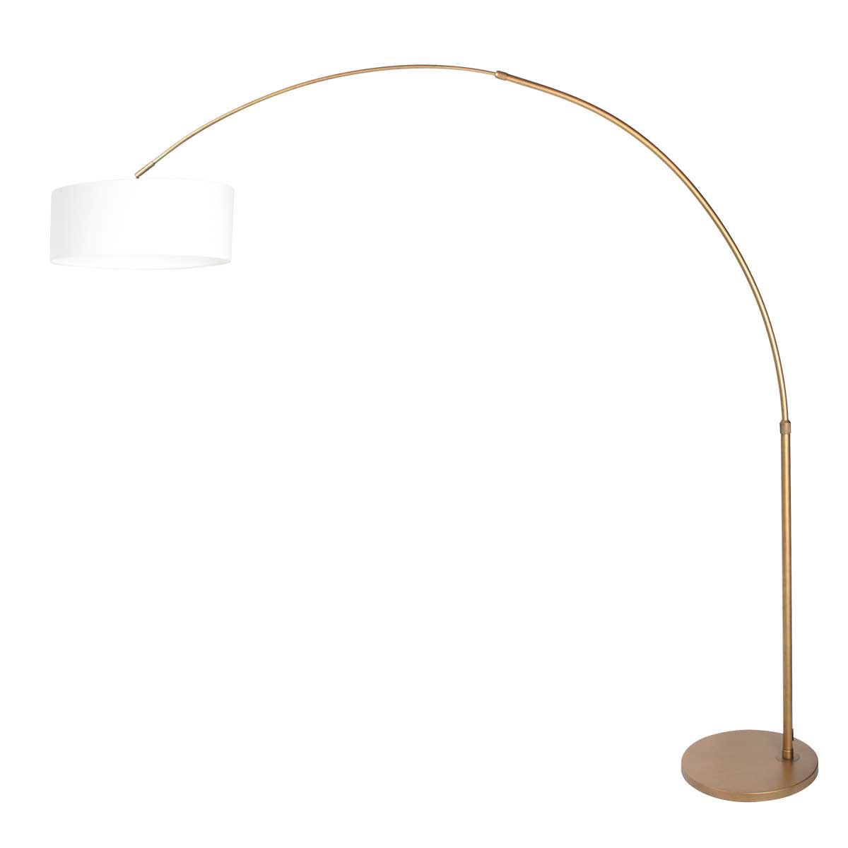 staande-booglamp-brons-met-witte-kap-steinhauer-sparkled-light-variant-image1