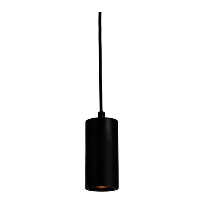 Subtilní černá bambusová závěsná lampa GOOD&MOJO Java