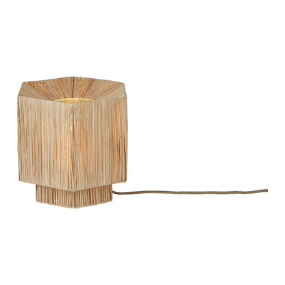 Lampada da tavolo in rafia naturale piccola GOOD&MOJO Panama