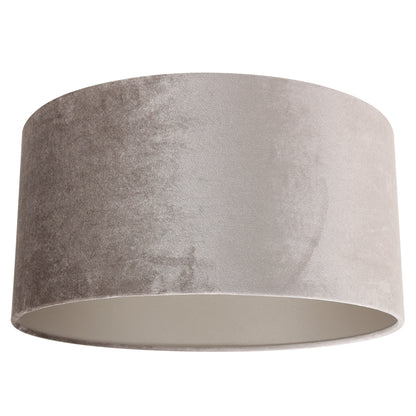 moderne-zilveren-velours-lampenkap-steinhauer-1-main-image